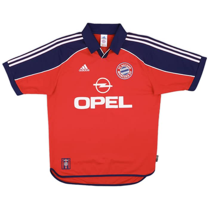 1999-01 Bayern Munich Home Shirt Effenberg #11 - 8/10 - (M)