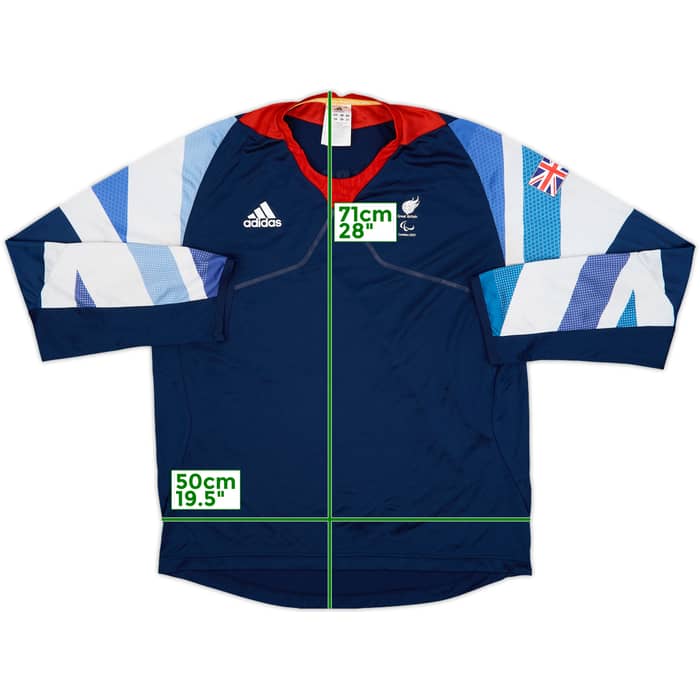 2012 Team GB adidas Drill Top - 8/10 - (L)