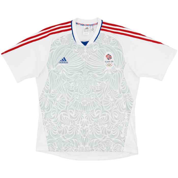 2012-13 Team GB Olympic adidas Training Shirt - 9/10 - (XL)