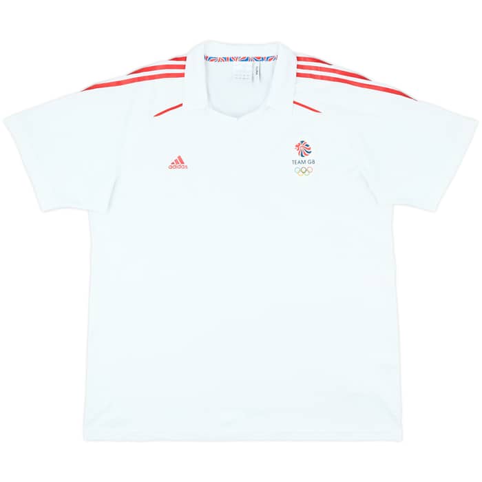 2011-12 Team GB Olympic adidas Polo Shirt - 8/10 - (XXL)