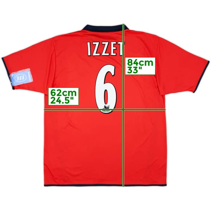 2004-05 Birmingham Away Shirt Izzet #6 (XL)