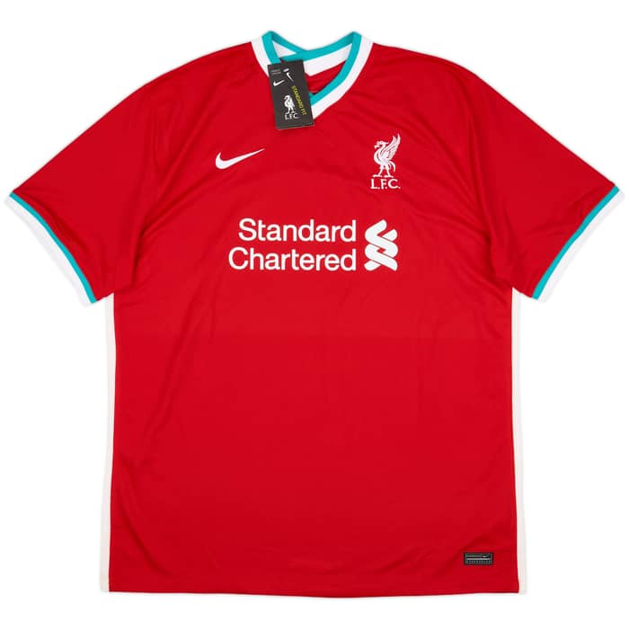 2020-21 Liverpool Home Shirt Virgil #4 (4XL)