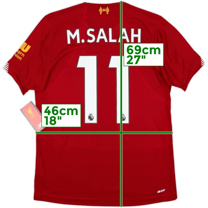 2019-20 Liverpool Home Shirt M.Salah #11 (XL.Boys)