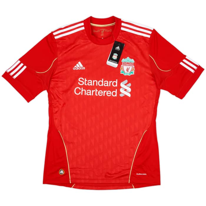 2010-12 Liverpool Home Shirt Gerrard #8 (M)