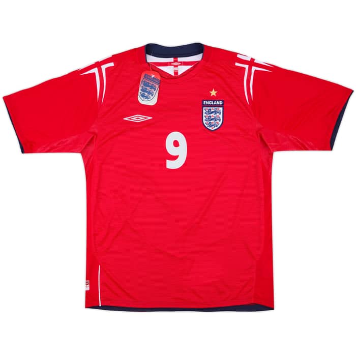 2004-06 England Away Shirt Rooney #9 (M)
