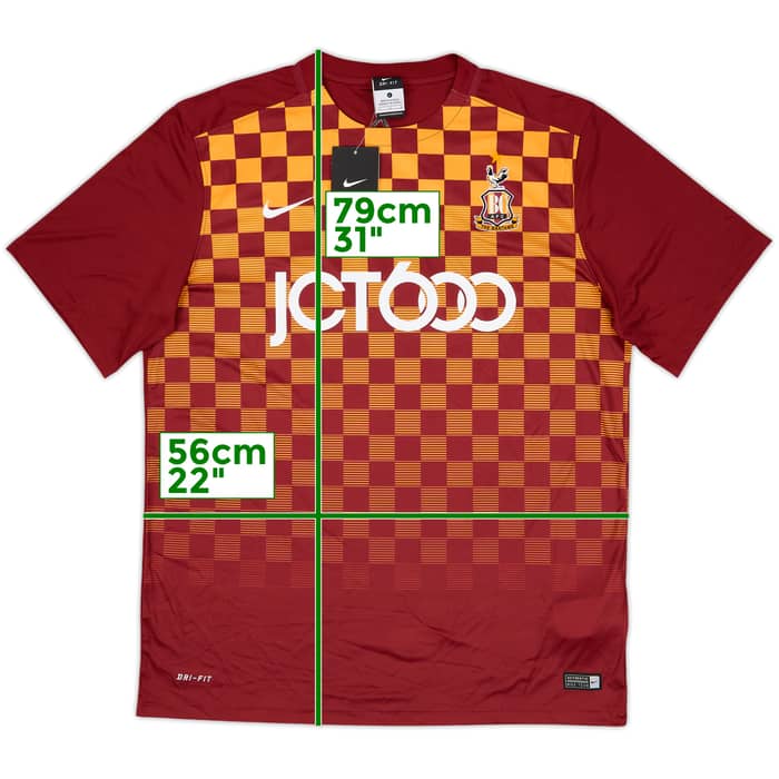 2015-16 Bradford City Home Shirt (L)