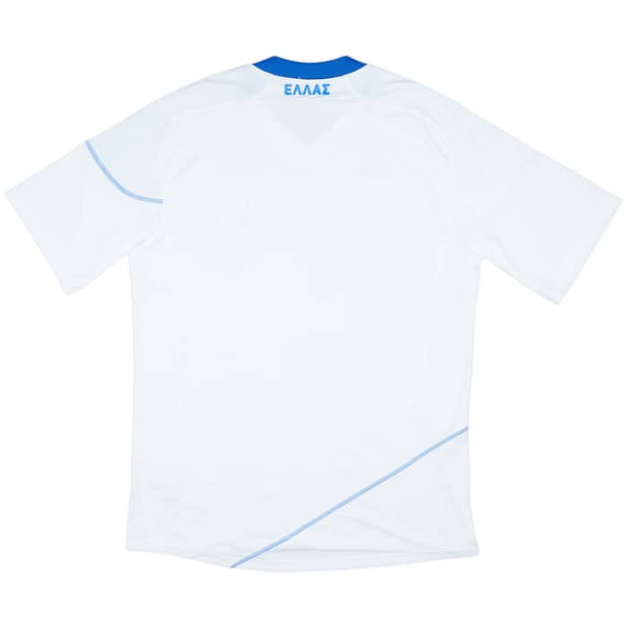 2010-11 Greece Home Shirt - 9/10 - (L)