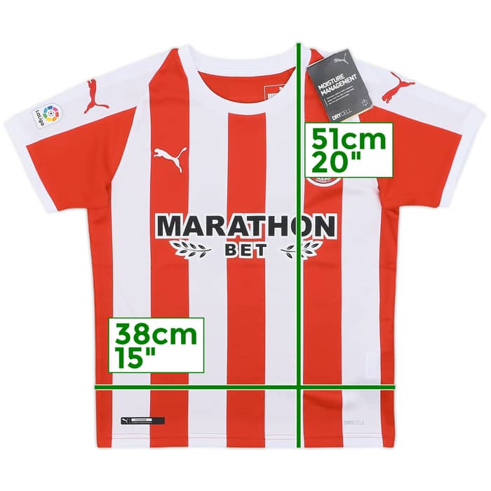 2019-20 Girona Home Shirt (M.Boys)