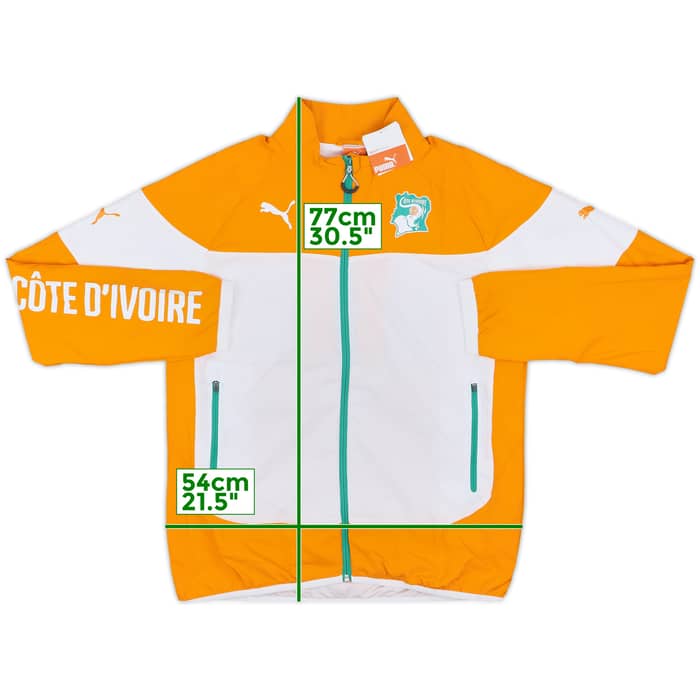 2014-15 Ivory Coast Puma Track Jacket (L)