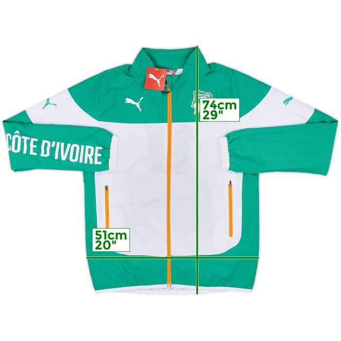 2014-15 Ivory Coast Puma Track Jacket (M)