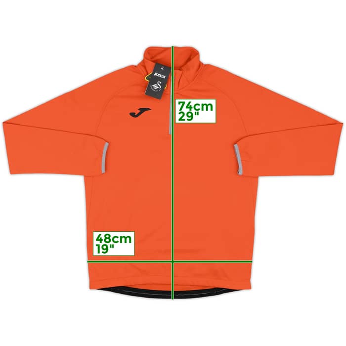 2018-19 Swansea Joma 1/4 Zip Drill Top (M)