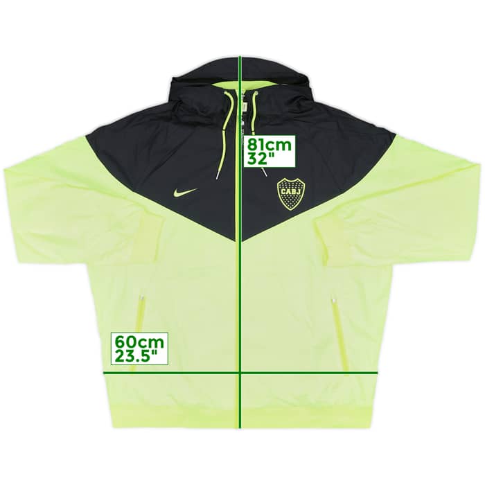 2018-19 Boca Juniors Nike Hooded Track Jacket (XXL)
