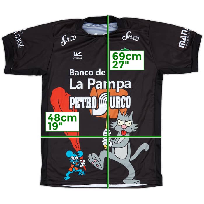 2018-19 Ferro de General Pico GK S/S Shirt #1 - 9/10 - (XS)