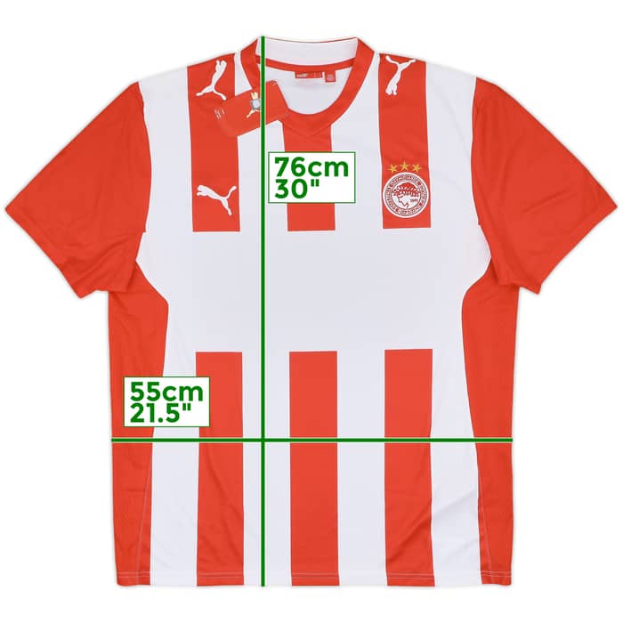 2009-10 Olympiakos Home Shirt (L)