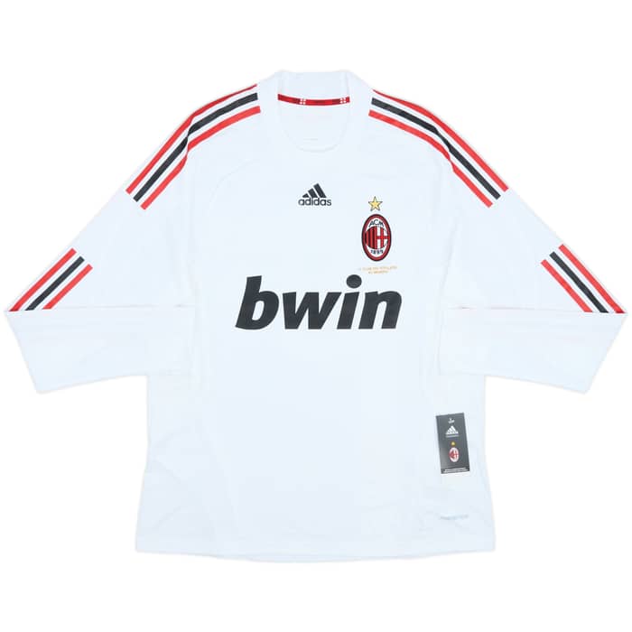 2008-09 AC Milan Player Issue Away L/S Shirt Inzaghi #9 (L)