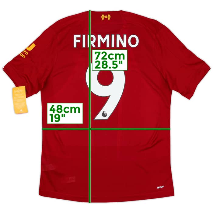 2019-20 Liverpool Home Shirt Firmino #9 (S)