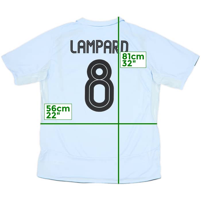 2005-06 Chelsea Away Shirt Lampard #8 (XL)