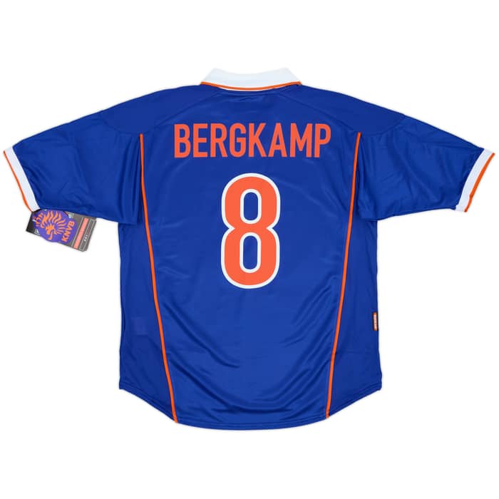 1998-00 Netherlands Away Shirt Bergkamp #8 (L)