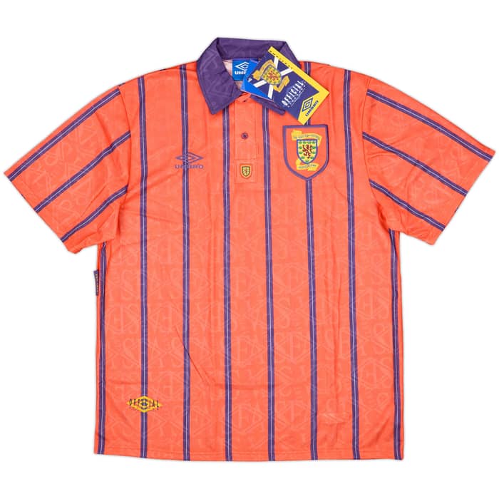 1993-95 Scotland Away Shirt (XL)