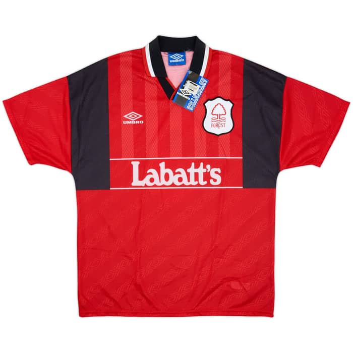 1994-96 Nottingham Forest Home Shirt Pearce #3 (L)