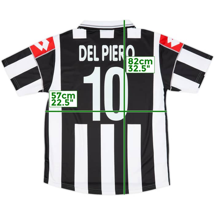2000-01 Juventus Home Shirt Del Piero #10 (L)