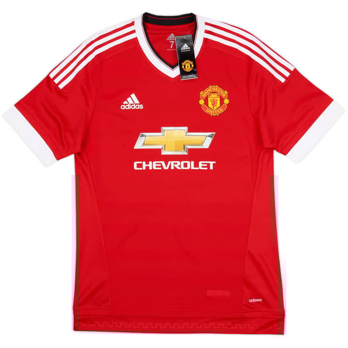 2015-16 Manchester United Player Issue Home Shirt Rooney #10 (M/L)