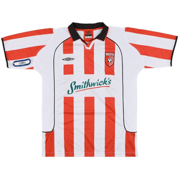 2003-04 Derry City Home Shirt (L)