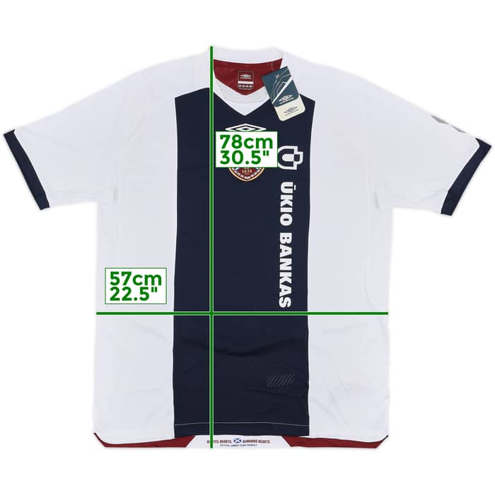 2008-09 Hearts Away Shirt (XL)