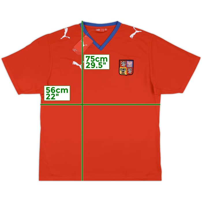 2008-09 Czech Republic Home Shirt (XL)