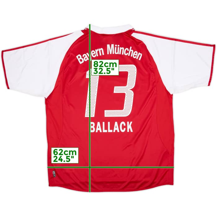 2003-04 Bayern Munich Home Shirt Ballack #13 (XL)
