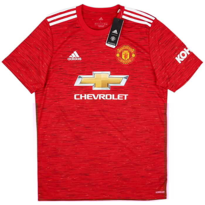 2020-21 Manchester United Home Shirt Cavani #7 (L)