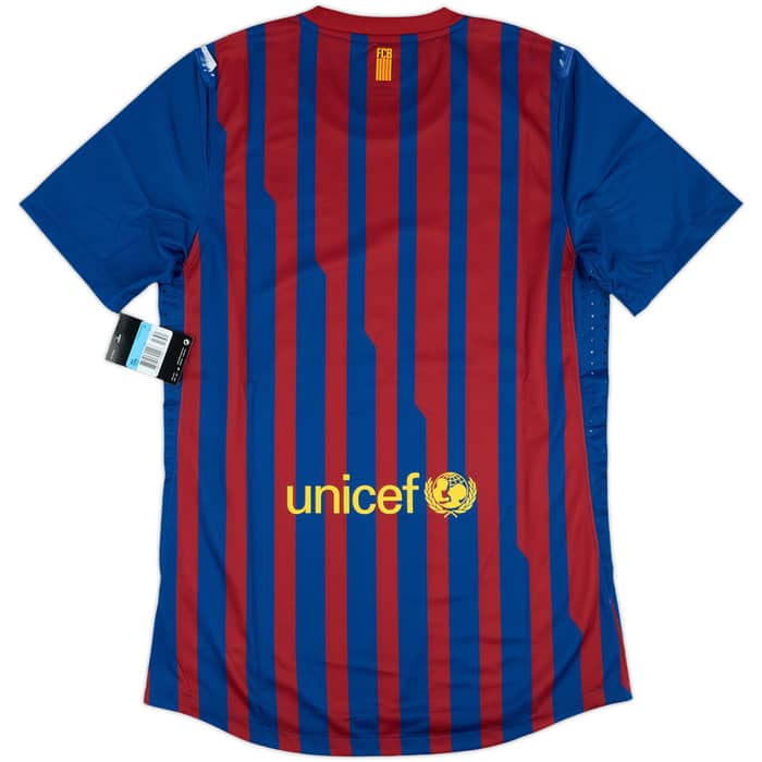 2011-12 Barcelona Player Issue Home Shirt (M)