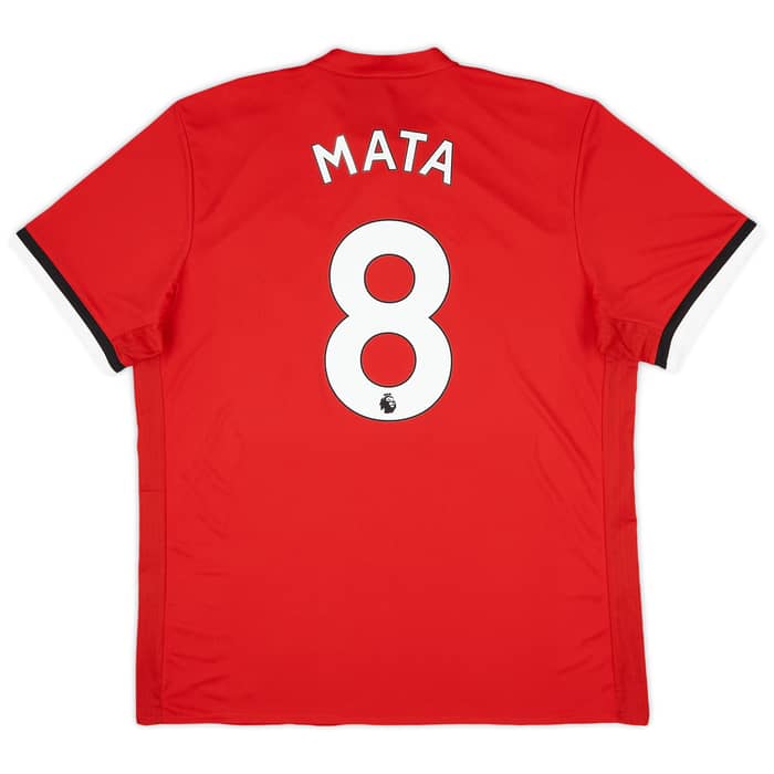 2017-18 Manchester United Home Shirt Mata #8 (XL)