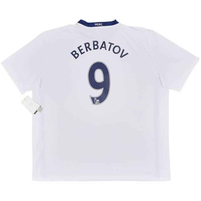 2008-10 Manchester United Away Shirt Berbatov #9 (3XL)
