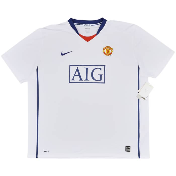 2008-10 Manchester United Away Shirt Berbatov #9 (3XL)