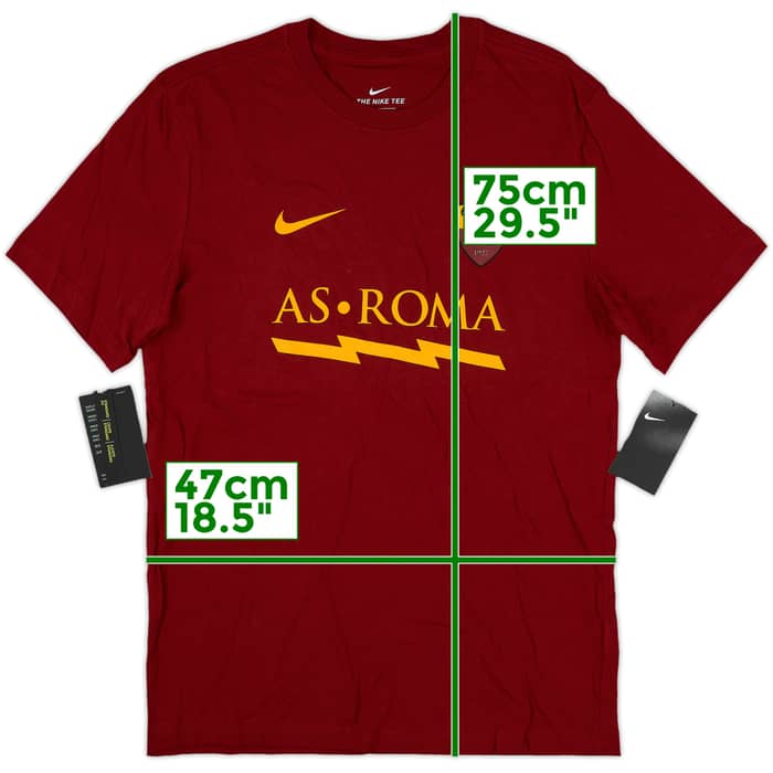 2019-20 Roma Nike Cotton Tee (S)