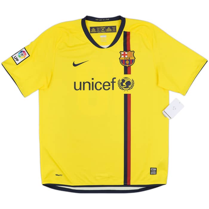 2008-10 Barcelona Away Shirt Messi #10 (L)