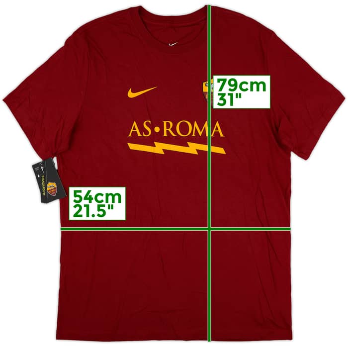 2019-20 Roma Nike Cotton Tee (L)