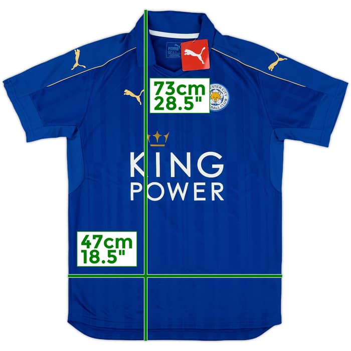 2016-17 Leicester Home Shirt (L.Boys)