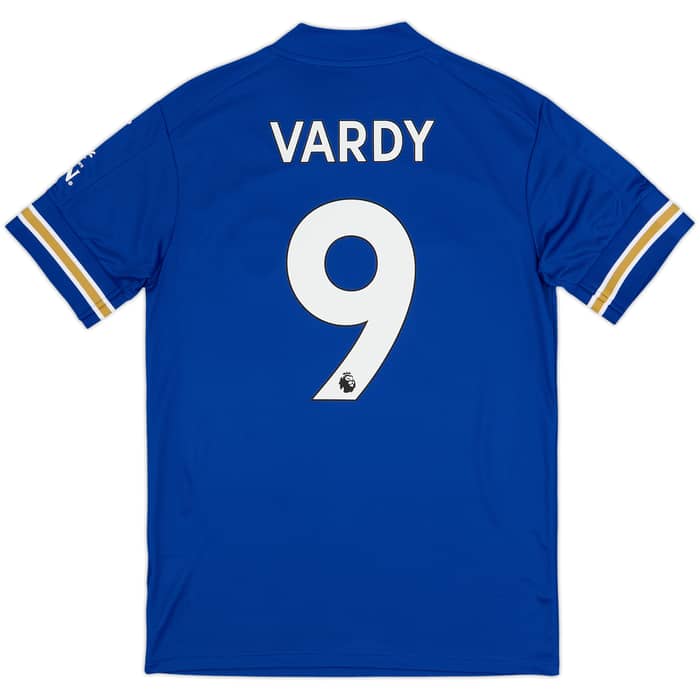 2020-21 Leicester Home Shirt Vardy #9 (S)