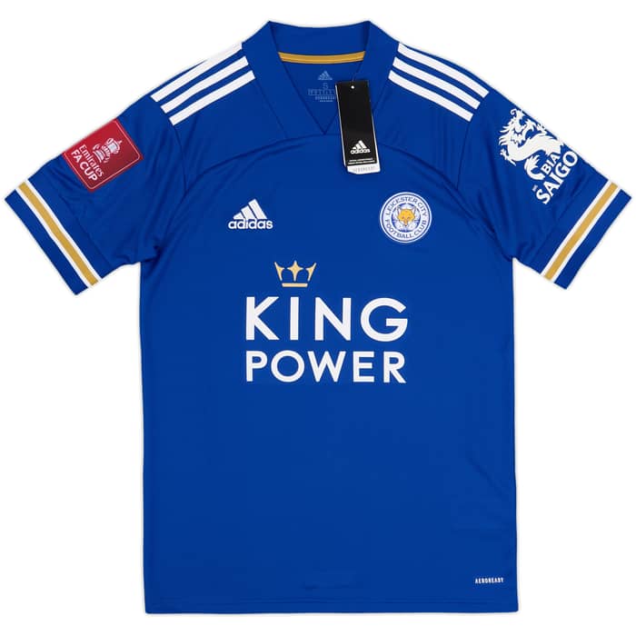 2020-21 Leicester Home Shirt Vardy #9 (S)