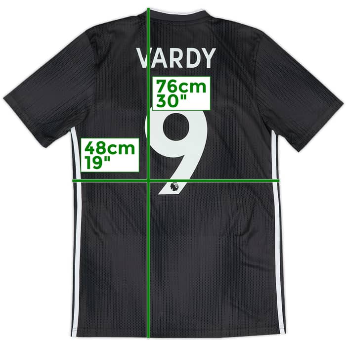 2019-20 Leicester Away Shirt Vardy #9 (S)