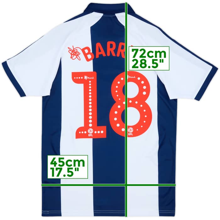 2018-19 West Brom Home Shirt Barry #18 (S)