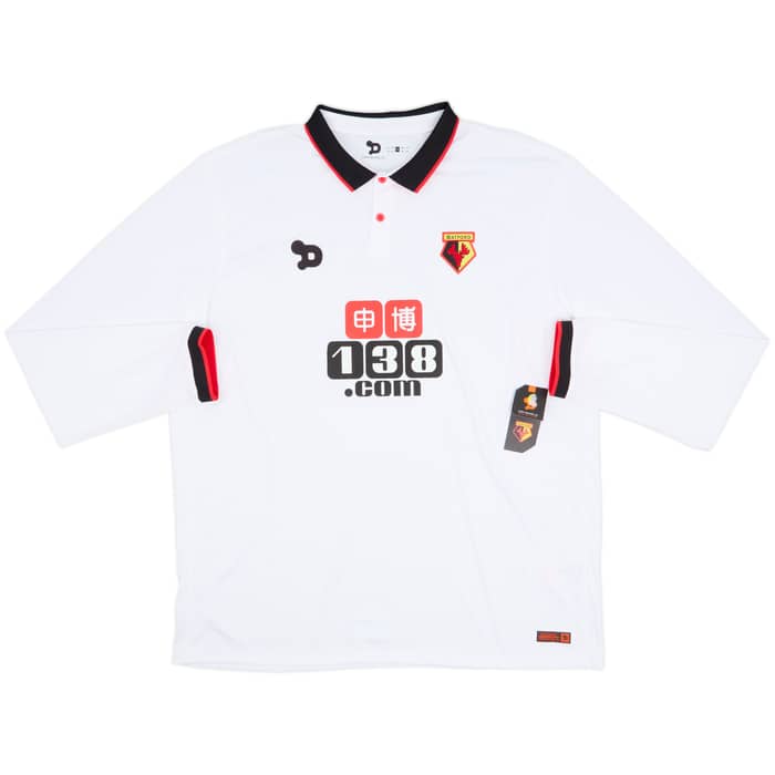 2016-17 Watford Away L/S Shirt Deeney #9 (XXL)