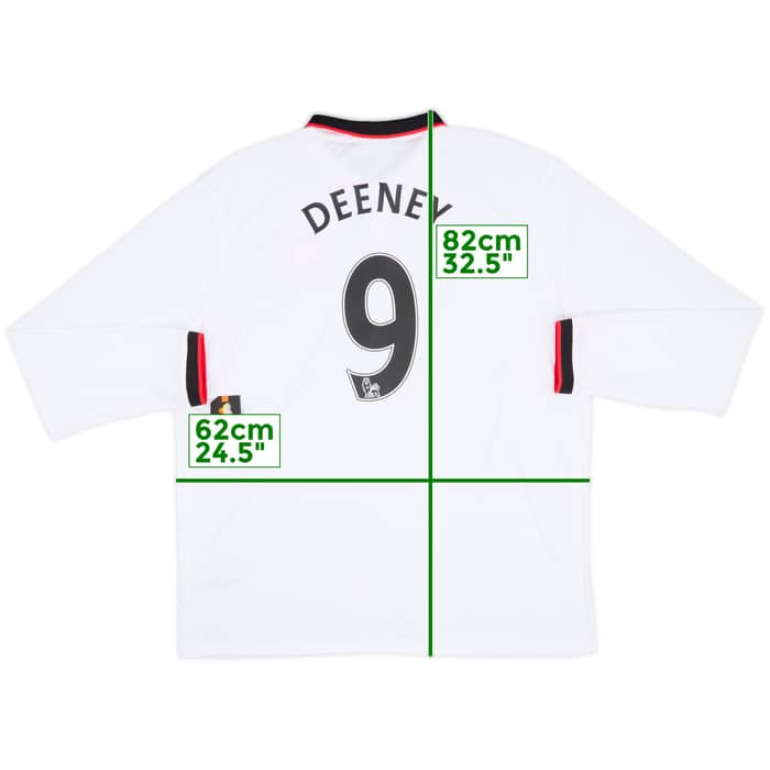 2016-17 Watford Away L/S Shirt Deeney #9 (XXL)