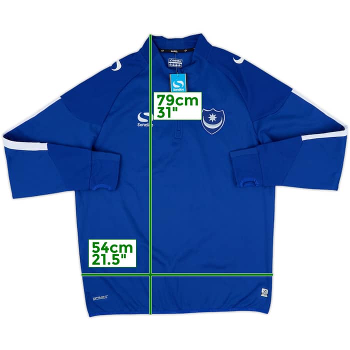 2014-15 Portsmouth Sondico 1/4 Zip Training Top (XL)