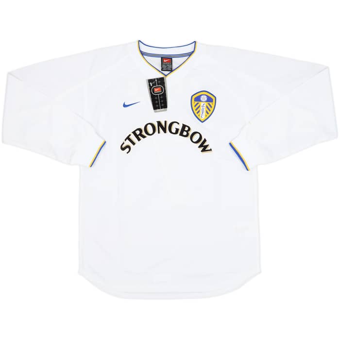 2000-02 Leeds United Home L/S Shirt Keane #7 (S)