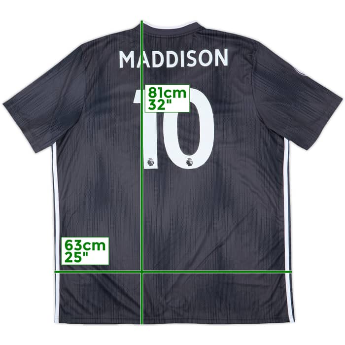 2019-20 Leicester Away Shirt Maddison #10 (XXL)