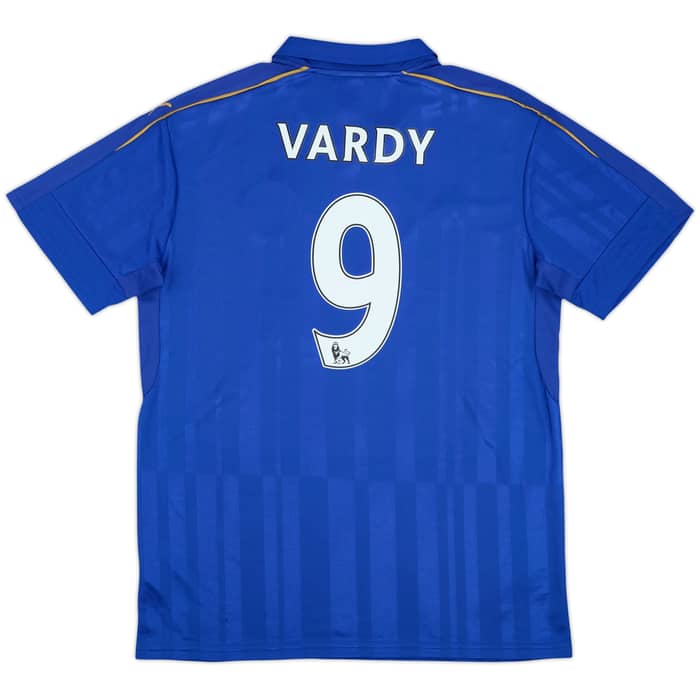 2016-17 Leicester Home Shirt Vardy #9 (XL)