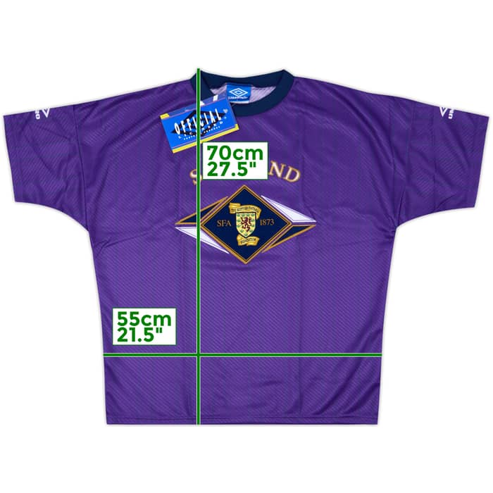 1994-95 Scotland Umbro Training Shirt (L)